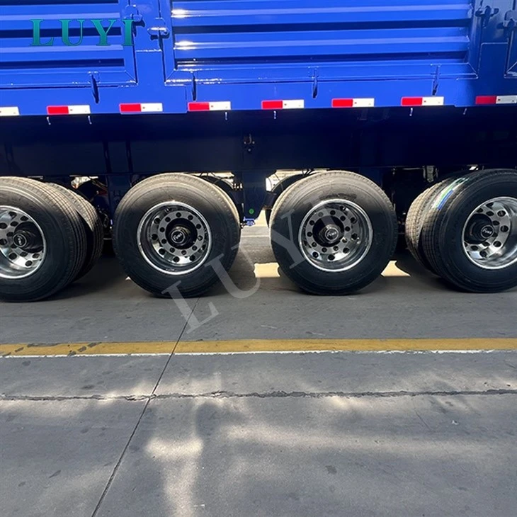 4 Axle Sidewall Trailer With Removable Side Panels price